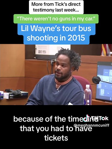 Much of gang leader Trontavioue “Tick” Stephens’ direct exam discussed the 2015 shooting of Lil Wayne’s tour bus as it left The Compound in Atlanta after a concert. Thr shooting is part of the criminal indictment against Young Thug and the other five YSL defendants. Tick was there at the compound that night, but as you’ll see in this clip, he doesn’t remember a lot and he steadfastly maintained that he had nothing to do with anything involving the shooting in person says just there to celebrate 