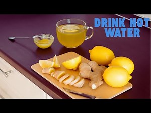 Drink hot water with turmeric and lemon every morning on an empty stomach!