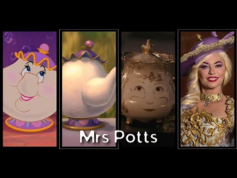 Mrs Potts Evolution in Movies & Shows.