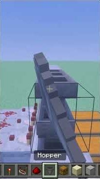 How to make a automatic chest sorter in the latest versions of java and bedrock!#auto #minecraft