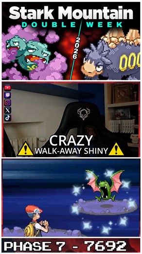 WALK-AWAY SHINY GOLBAT FOUND LIVE IN DIAMOND!! #pokemon #shinypokemon #shorts