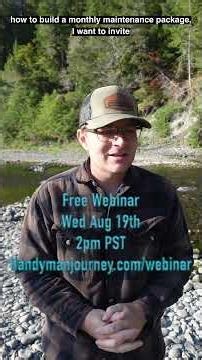 Handyman Monthly Maintenance Plan
