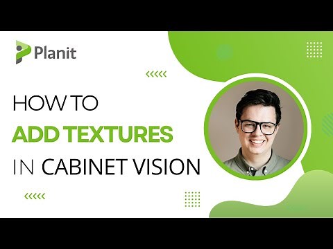 How to Add Textures In Cabinet Vision (Beginner)