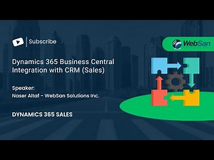 Dynamics 365 Business Central Integration with CRM (Sales)