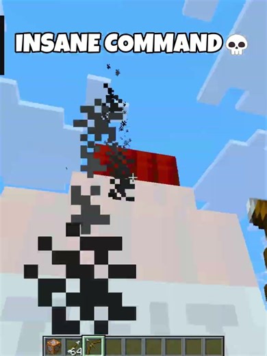 Minecraft insane command💀 #minecraft #shorts