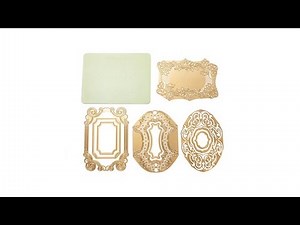 Anna Griffin Cuttlebug Ornate Frame Cutting Dies