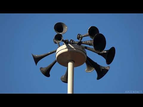 Sirenentest Schweiz 2020 KTG-10 (4K) Maschwanden ZH