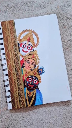 Lord Jagannath ji drawing 💙 #art #shortsfeed #jagannath #artist #painting #drawing #trending