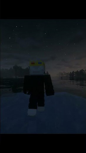 I Challenged HEROBRINE to a Water Race… and He Terrified Me! #minecraft #trend #gaming #herobrine