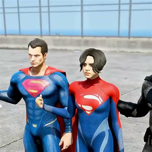 GOKU VS SUPER MAN TEAM BATTLE 🔥| #Shorts | #gta5 | #goku