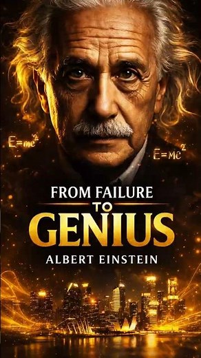 From Failure to Genius: The Story of Einstein