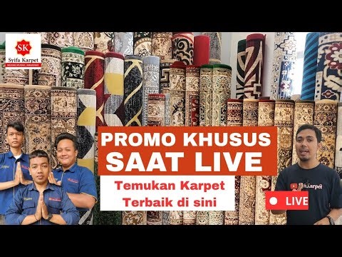 LIVE SYIFA KARPET SPESIAL HARGA KARPET MASJID DAN RUANG TAMU TERBAIK 2025