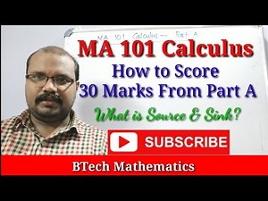MA 101 Calculus | Part A Important questions | S1 Mathematics