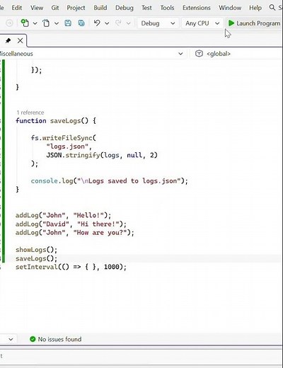Node.js Message Logger System | Save & Display Logs Using JavaScript (Real Project)