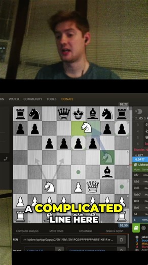 Chess Opening: My Favorite Knight F3 Strategy! #shorts