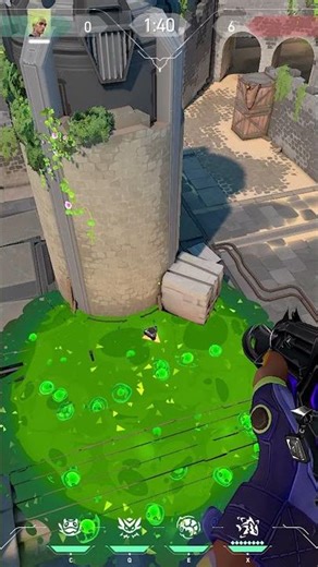 Gekko Lineups at Breeze B Site 🔥#valorant #lineups #malido