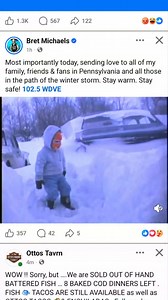 Brett Michaels says to stay warm & safe but at the end he put Pittsburgh's radio????...WTF Brett, So I will do it 97.7 The one and only " The Rock Station" Have fun in the snow Boofer Nation...#Peaceout | Boofers of Butler