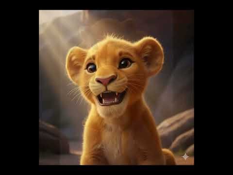 This is an Simba as a growing up from Lion King In Live Action Video.