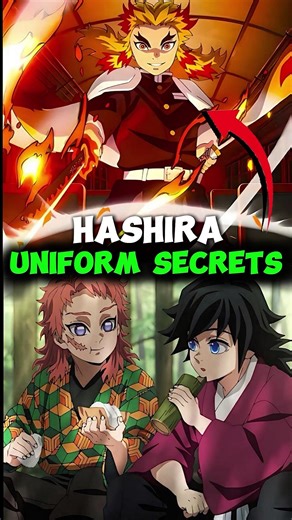 The Dark Truth Behind Hashira Uniforms! 😱 #demonslayer #shorts ‪@AniNinja0‬