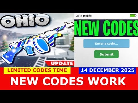 *NEW CODES* [Ohio Holiday Update] Ohio ROBLOX | LIMITED CODES TIME | December 14, 2025