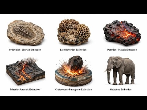 Every Mass Extinction Explained in 4 minutes