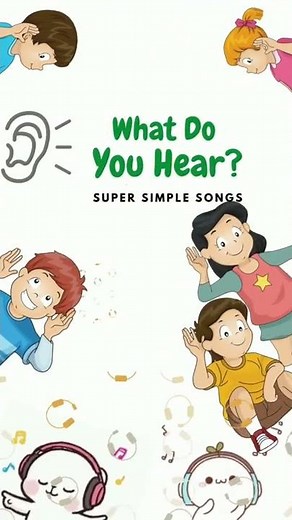 What Do You Hear | Super Simple Songs #shorts