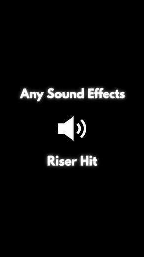 Sound Effect Riser Hit - Dramatic Hitting Wall ซาวด์ประกอบละครฉากตื่นเต้น