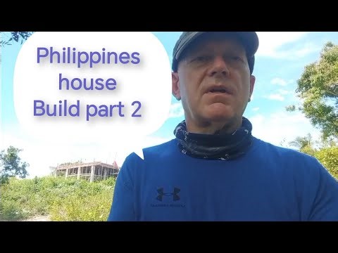 Philippines House Build part 2 month 2 🇵🇭🇵🇭