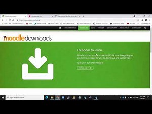 How to install a moodle on wampserver | كيفية تنصيب منصة مودل للتعليم الالكتروني على السيرفر