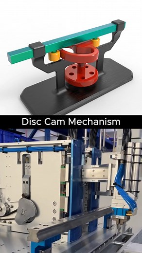 854K views · 5K reactions | Disc Cam Mechanism #3ddesign #productdesign #automation #machine #mechanism #engineering #mechanical #mechanic | Breno Cruz | Facebook