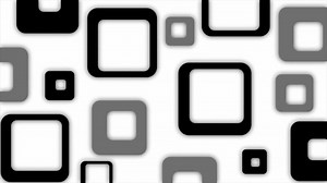 Download Simple classy moving black and white squares on minimal white background for free