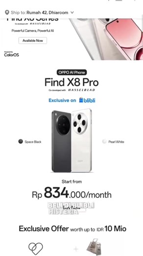 715K views · 1.4K reactions | HP Flagship dari Oppo emang ga pernah ngecewain! Cek deh review Oppo Find X8 Series dari Dhiarcom! -> #PastiPuasDiBlibli #TanpaTipuTipu #Blibli #bliblidotcom #blibli #blibli1212 #BlibliHisteria1212 #BlibliHTA | Blibli.com | Facebook