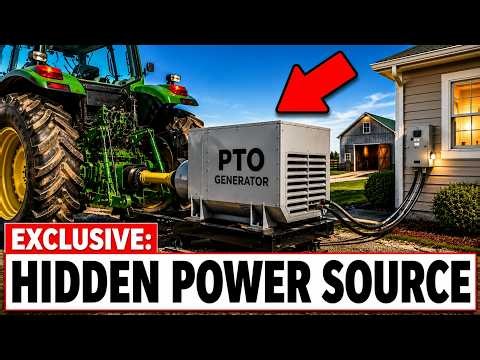 How Farmers Power Entire Homes With a Tractor
