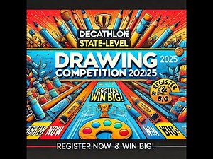 "Decathlon State-Level Drawing Competition 2025 | How to Participate & Win Big!"