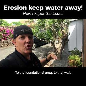 Foundational BUDLGE, possible sloping landscape, erosion, and more. THINGS YOU SHOULDN’T IGNORE