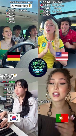 Who sang it better - WorldCup Song mashup #viral #worldcupsong #singing #duet