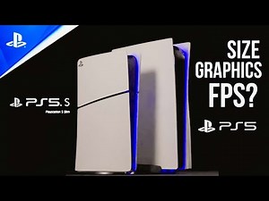 PS5 Slim vs PS5 Size and Graphics Comparison