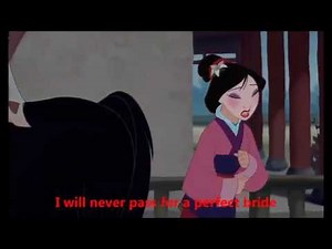 Mulan - Reflection official video lyrics