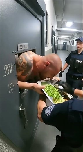 Escalation in the maximum security wing – all because of a tray 😳