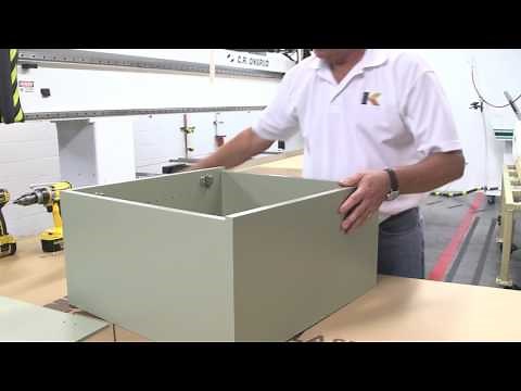 King Plastic - Building a Cabinet - Knock Down