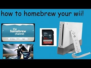 how to Homebrew your Wii via SD Card!