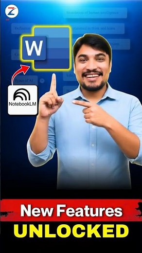 How to Insert AI Mind Map in MS Word for FREE — NotebookLM 🤯 #shorts