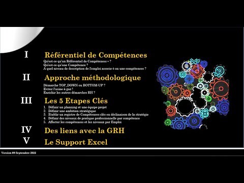 Construire un Référentiel de Compétences