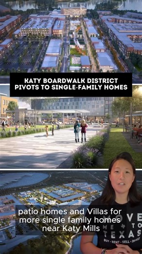 Katy City Council just signed off on a major zoning change that will bring more single-family homes near Katy Mills instead of the previously planned brownstones and villas. The updated plan introduces wider, shallower lots with first-floor living and refreshed architectural standards, with construction expected to begin as early as February. Save this if you’re watching new home options around Katy Mills. 👉 Follow for more Houston news & development updates like these! #houstonunlocked | Movem