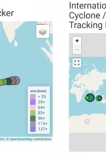 International Hurricane / Cyclone / Typhoon Tracking Map on 30th Dec - Cyclocane.com