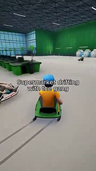Supermarket drifting 🛒🤗