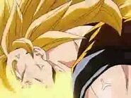 Goku ssj5 transformation - dragon ball af