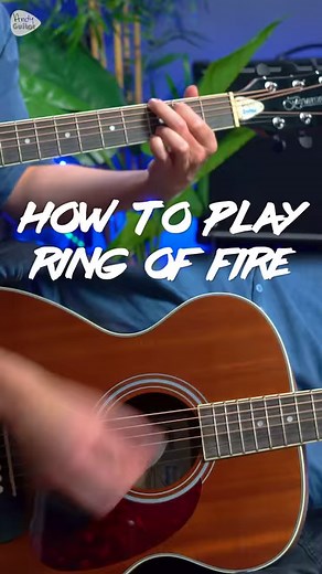 How to play Ring Of Fire by Johnny Cash with 3 EASY chords - G, Cadd9 and D! Full tutorial free at www.andyguitar.co.uk/videos Which song should I do next? | Andy Guitar