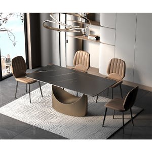 [Hot Item] Custom High End Kitchen Restaurant Table 8 10 Seaters Dining Set for Dinner Room