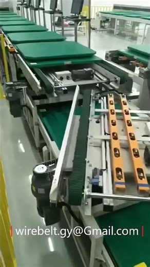 Triple Speed Chain Conveyor & Transfer System for Assembly Line